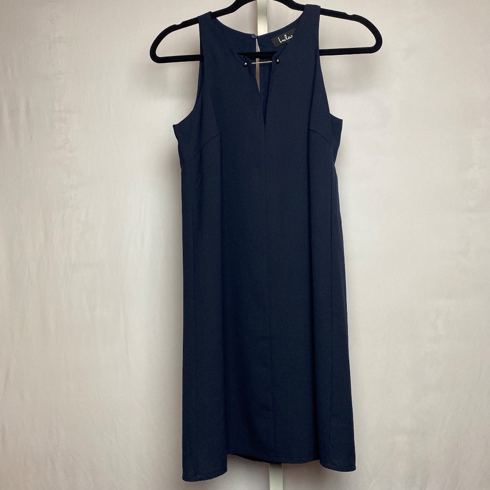 Luluʻs Womenʻs Navy Blue Sleeveless Dress Size XS